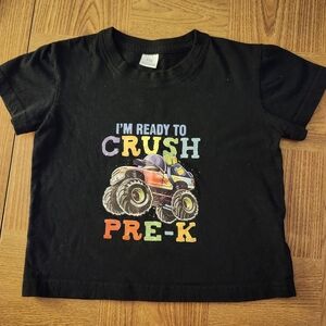 Black Monster Truck Graphic Tee